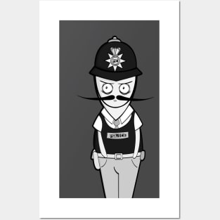 English policeman Posters and Art